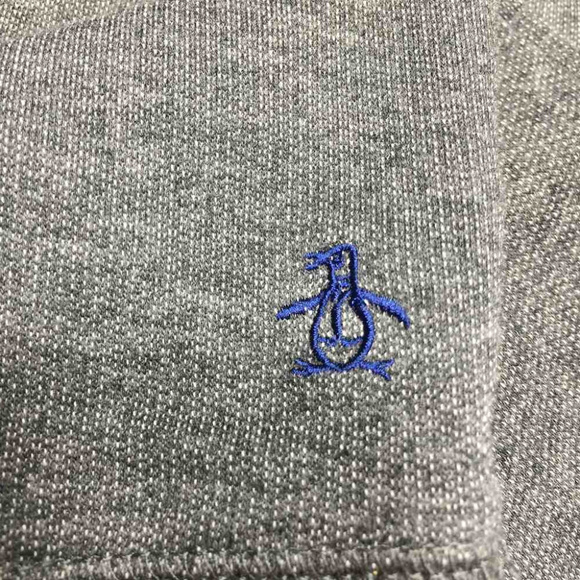 Original Penguin Zip Hoodie Sweatshirt‎ Sky Captain - Picture 5 of 6